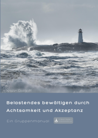 Cover des eBooks mit einer großen Welle und einem Leuchtturm